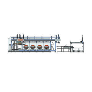 1-Drive-4 Full-Auto Brake Pad Line